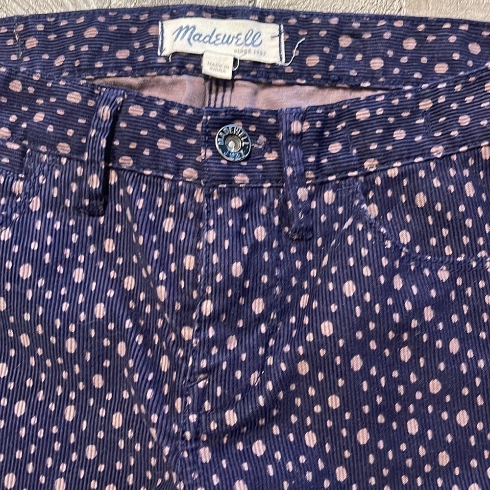 Madewell
Purple Corduroy Polka Dot Skinny Jeans - Picture 3 of 10